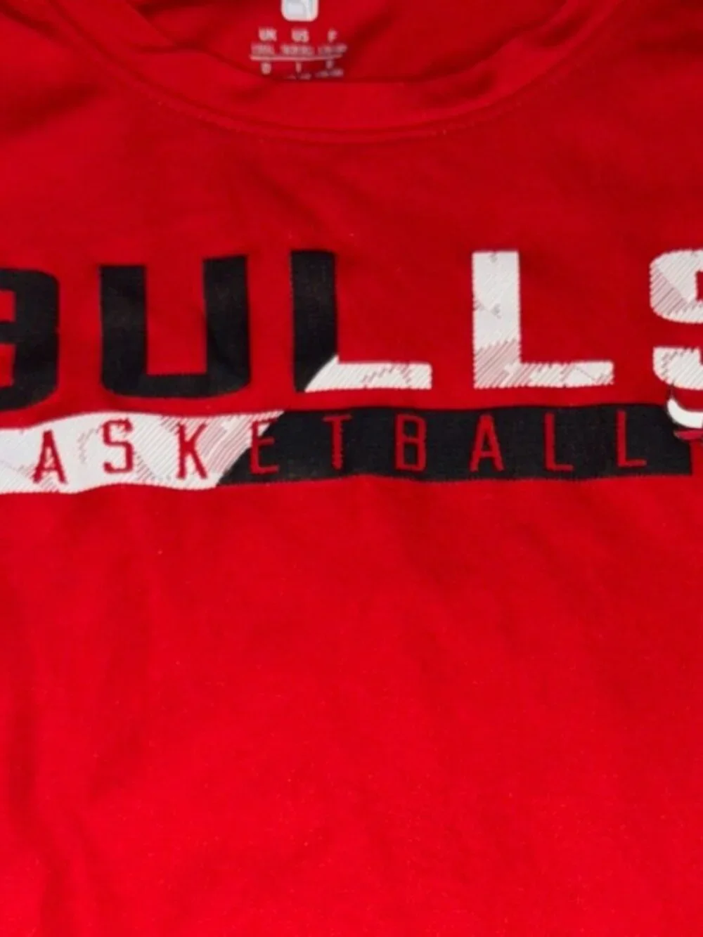 NBA Youth Athletic Style Long Sleeve T-Shirt-Chicago Bulls-18/20 (XL)-GUC